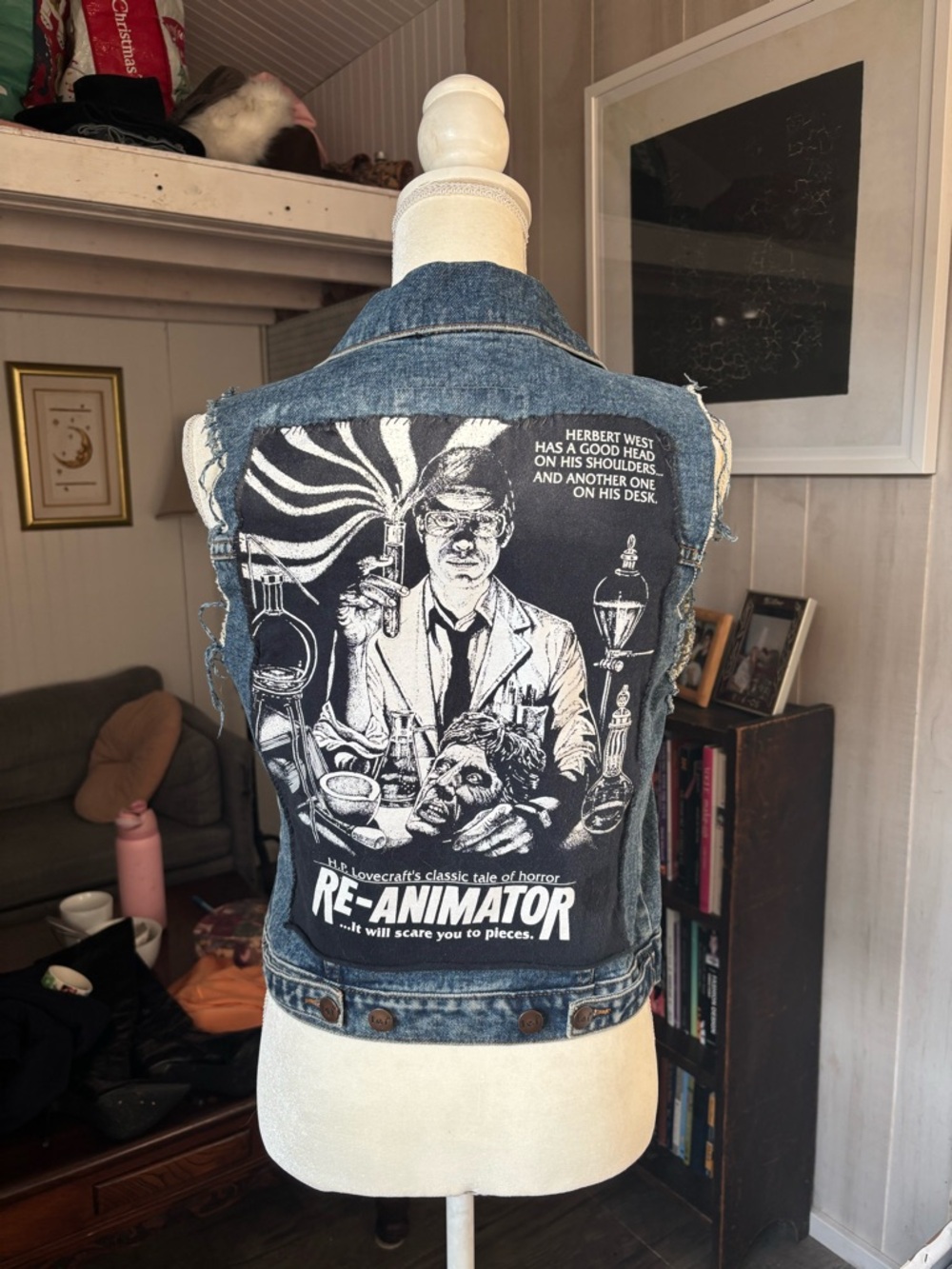 Re-Animator Denim Vest